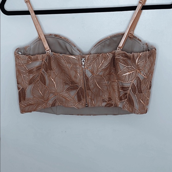 JLUXLABEL, Cream & light pink. Lacy two piece. Sexy and classy all-in-one. - Picture 5 of 6